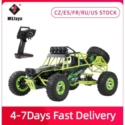 WLtoys 12428 RC Car 4WD 1/12 2.4G 50KM/H High Speed Monster Vehicle Remote Control Car RC Buggy Off-Road Car Truck VS XKS 144001
