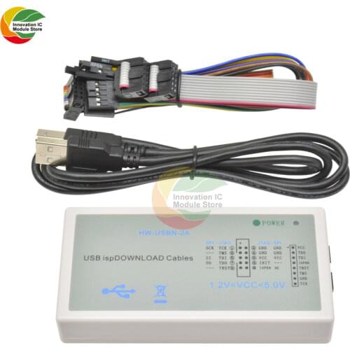 Ziqqucu lattice USB download programmer ISP download cable with USB cable jumper JTAG cable Development board supports Windows