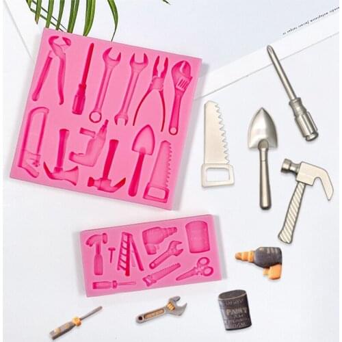 2 Pieces Silicone Mold 3D Sugar Chocolate Fondant Molds Mini Silicone Cupcake Fondant Cookie Decorating Mold Desserts Cupcake