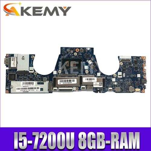 Akemy CIZY3 LA-E551P Motherboard For Lenovo YOGA 720-13IKB YOGA720-13IKB Notebook Motherboard CPU I5 7200U 8G RAM 100% Test Work