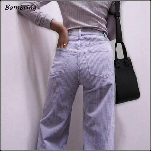 Bambring Women's Corduroy Trousers