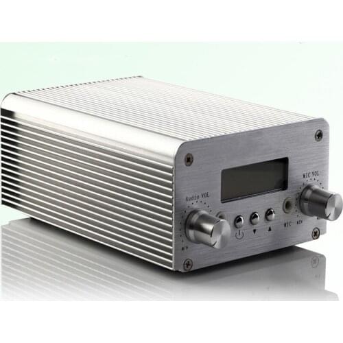 Free Shipping NIO-T15B 5W/15W Wireless FM Audio Power Amplifier 87-108 MHz Adjustable