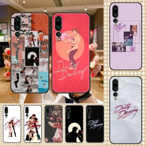 Movie Dirty Dancing Phone case For Huawei P Mate P10 P20 P30 P40 10 20 Smart Z Pro Lite 2019 black pretty coque painting