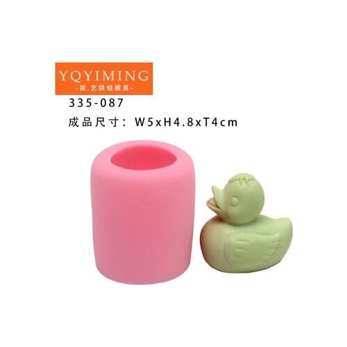 3DThree-dimensional rabbit duck bearsoap mould silicone mold