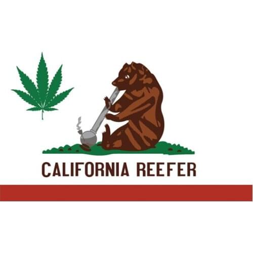 California reefer Flag 3*5 ft 90*150 cm 100 d polyester Flying