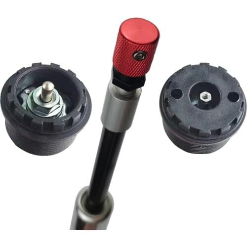 MTB Bike Bicycle Front Fork Spring Stroke Cartridge Oil Pump Shoulder/Line Control For SR Suntour Fork Accessories