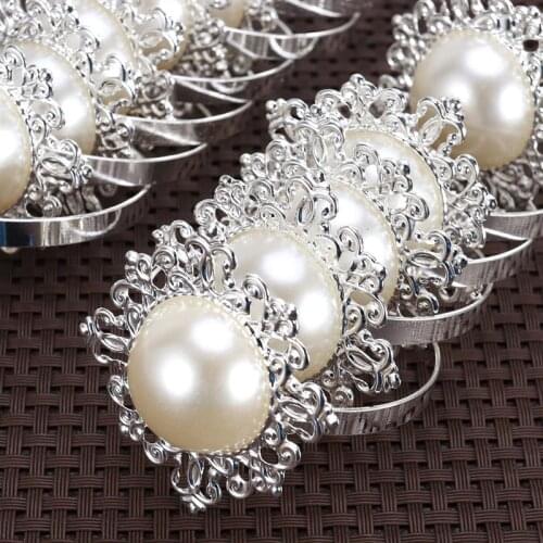 West Dinner Towel Napkin Rings Party Birthdays Weddings Decoration Tool Hotel Table Decoration New Year Gift Napkin Holder