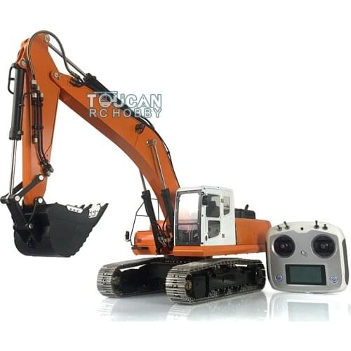 LESU 1/14 Komatsu PCAC360 Metal Hydraulic RC Excavator Model Tracks Radio Painted Toys For Boys THZH0899-SMT5