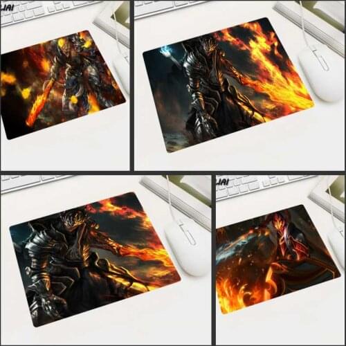 XGZ Featured Video Wallpaper Mouse Pad Dark Souls Gamer Small Size Gaming Mousepad Small and Portable for Laptop Players Desk
