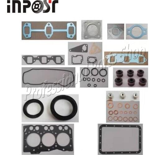 Engine Full gasket set kit for Yanmar engine : 3TNE68 3D68 3TNV68 3D68E