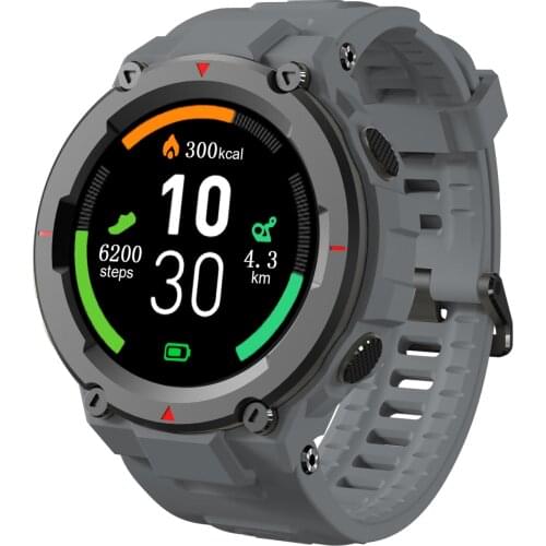 ALLCALL Model 3 Smart Watch Military Design Heart Rate Blood Pressure Monitor Weather Display Music Control Outdoor Smartwatch