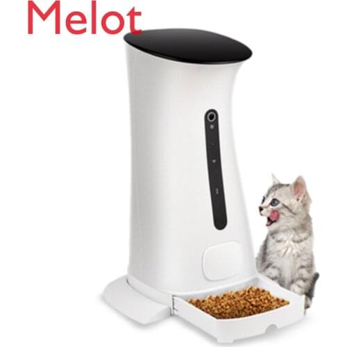 Intelligent Pet Automatic Feeder Food Video Voice Dog Cat Large Capacity Timing Quantitative Feeding for Cats and Dogs