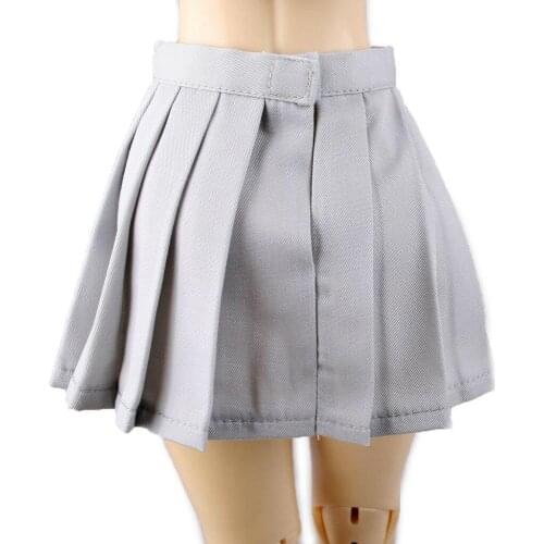 [wamami] 05# Pure Grey School Short Skirt/Outfit 1/3 SD DOD DZ BJD Doll Dollfie