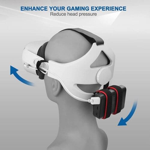 Back Battery Strap Power Bank Fixing Bracket For Oculus Quest 2 VR Headset Game Accessories