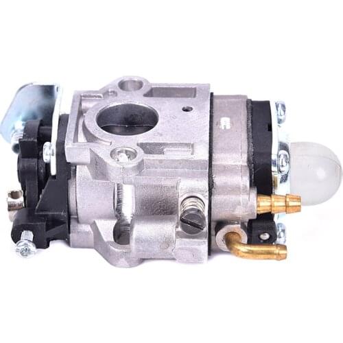 1PC Hot Sale 15mm Mini Carb Carburettor 43cc Alloy Silver R For Strimmer Hedge Trimmer Brush Cutter Chainsaw
