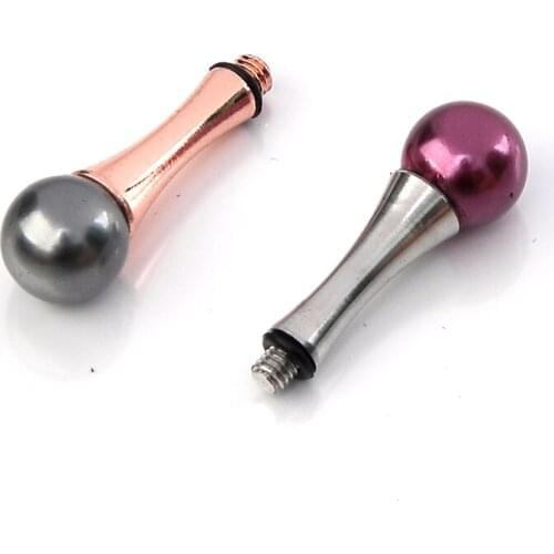 10 pieces/lot Removable Finger Rest Scissors Tang Tail Nail Clavo De Cola Hairdresser Shear Scissor Parts M:3*0.5mm