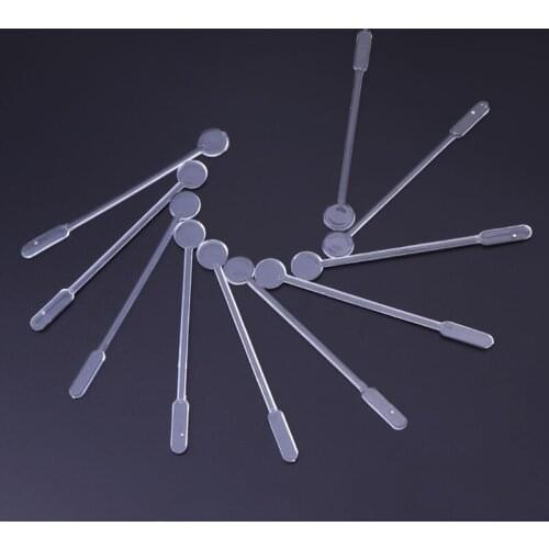10pcs Plastic Transparent Mix Stick Rod Epoxy Resin DIY Tools Cosmetic Spatulas