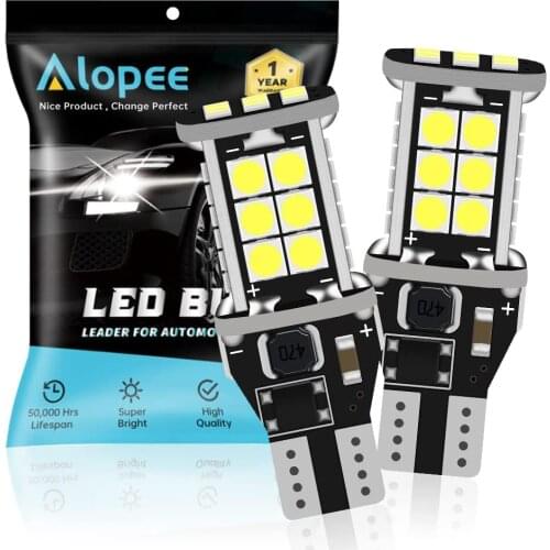 2pcs 912 921 3020 24 SMD LED Light Bulbs White CANbus Error Free T15 906 W16W for Back Up Reverse Lights Brake Light 12V-24V DC