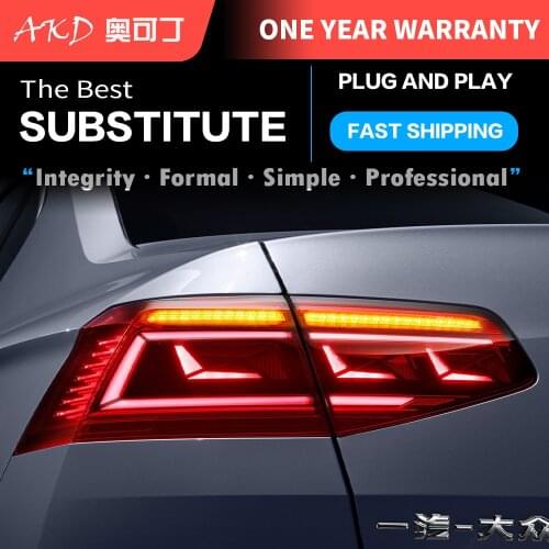 Car Goods Tail Light For VW Passat B8 2015-2019 Installed B8.5 Variable Lighting Dynamic LED Tail Lamps With Fully Functional