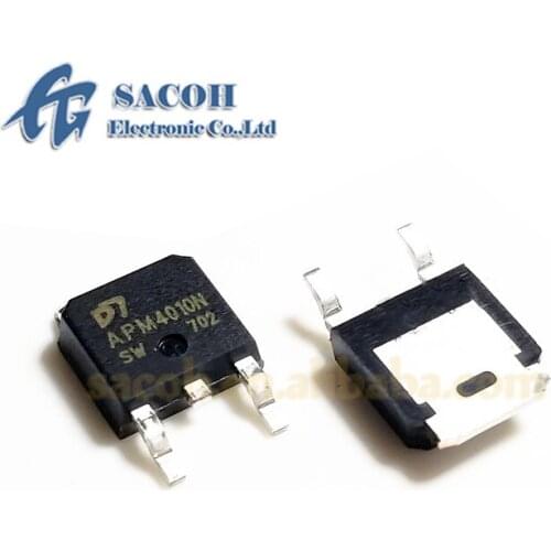 10Pcs APM4010N or APM4015P or APM4034NU or APM4034N TO-252 N-Channel Enhancement Mode MOSFET