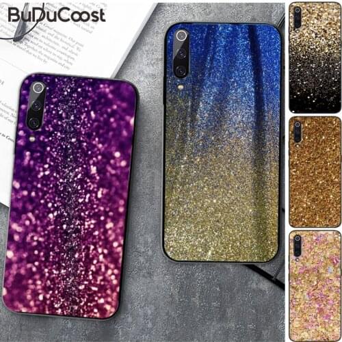 Glitter Sand Stone Phone Cases For Xiaomi Mi 9 9T CC9 CC9E 8 SE Pro A2 Lite 6X 5 A3 A1 Max Mix 2 3