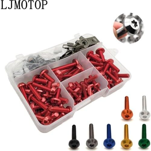 For Honda VFR 1200 ST 1300 NC750S X CB1100 CBF1000 CB600F CBF600 Motorcycle Fairing Bolt Nuts Kit Body Fastener Screws