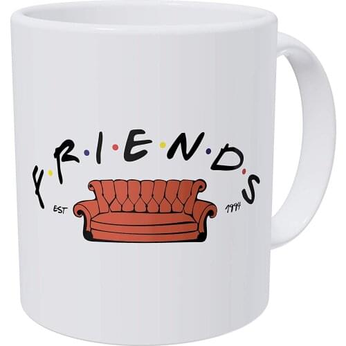 Friends Est 1994 Couch Sofa 11 Ounces Funny Coffee Mug Gag Gift