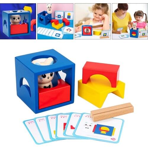 Cat Adventure Game Logic Training Toys Stacking Game Color Recognition