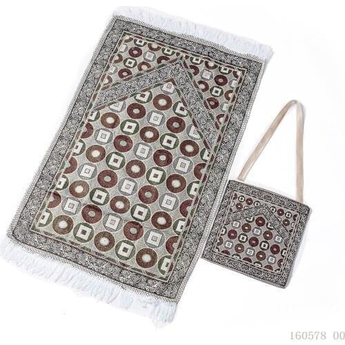 Islam Prayer Mat Salat Musallah Prayer Islamic Muslim Rug Tapis Carpet Tapete Banheiro Islamic Praying Mat With Tassel Decor