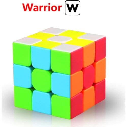 10pcs/Lot Qiyi Warrior W 3x3x3 Mini Magic Cube Professional 3x3 Speed Cubes Puzzles 3 by 3 Speedcube Education Childrens Toys
