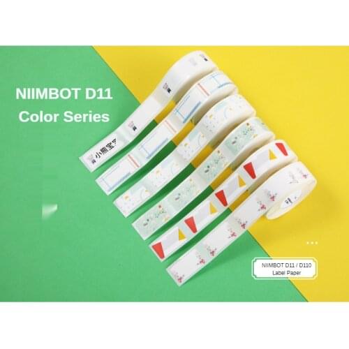 NIIMBOT D11 / D110 Label Machine Self Adhesive Printing Paper Marking Machine Pricing Paper Commodity Price Tag Paper Labeling