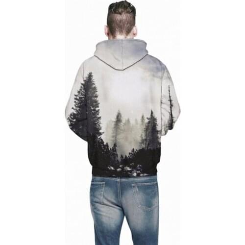 2020 New Autumn Winter Mens Sweatshirts Fashion Printing Long Sleeve Hooded Tops Casual Loose Fit Pullover Sweatshirts S-3XL