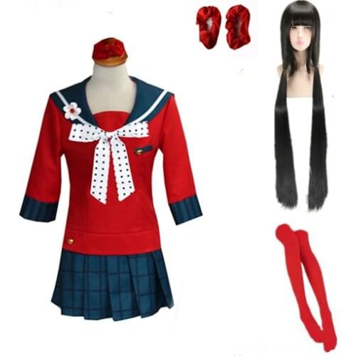 Danganronpa V3 Killing Harmony Harukawa Maki School Uniform Cosplay Costume