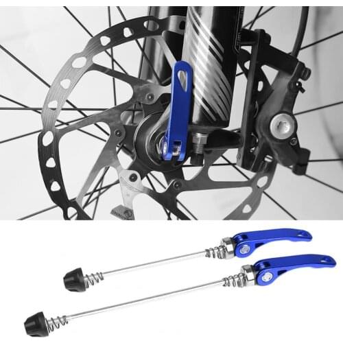 2Pcs Mountain Bikes Quick Release Levers Front Rear Outdoor Cycling Hub Extended Quick Release Levers Bike Supplies MTB Parts
