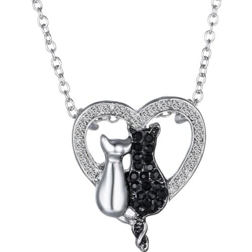 Vintage Cat Necklace Pendant Necklace Girl Jewelry Gift For mother Jewelry Gifts jewelry drop shipping