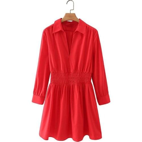 2021 New Spring Summer Women Female Sexy Polyester dress Brand Blouse Outwear casual