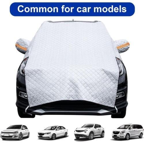 Winter Car Covers Sunshade Styling Parasol Coche Waterproof Thicken Car Snow Shield Anti-UV Snow Protection Covers For Cars