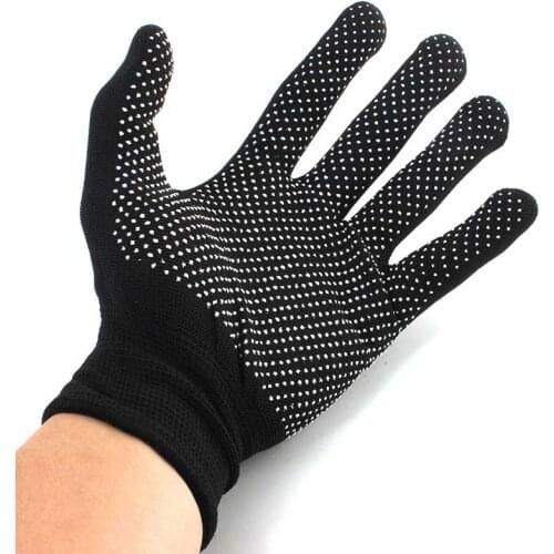 1 Pair Heat Resistant Protective Glove Hair Styling For Curling Straight Flat Iron Work gloves Safety gloves High Quality anti-c