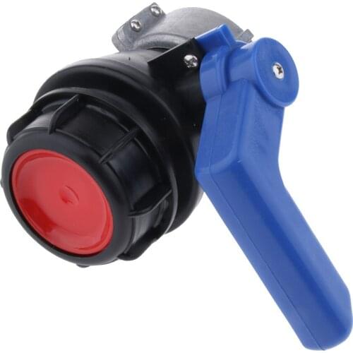 1000L IBC Tote Tank Ball Valve Drain Adapter DN40 Inner Dia 62mm/2.44 inch