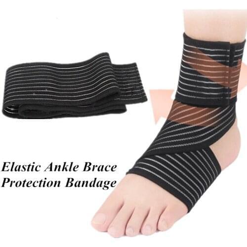 70cm Professional Adjustable Foot Exercise Breathable Nylon Comfortable Ankle Brace Protection Bandage
