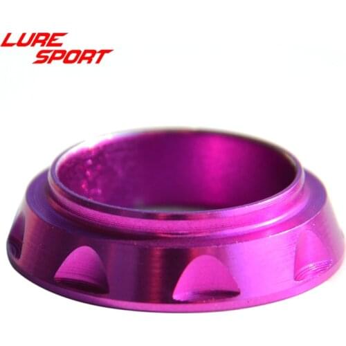 LURESPORT 8pcs Trim Ring of FUJI DPS Reel Seat part Aluminum Ring Fishing Rod Building Component Repair rod DIY Accessory