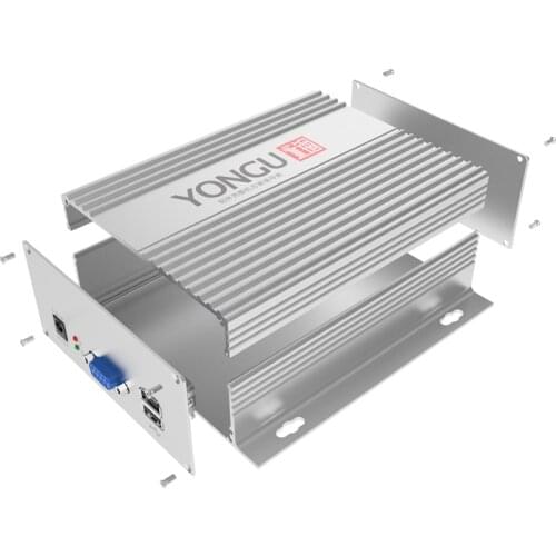 Yonggu 147W55H155L mm Electronical Junction Box Electron Device Box Extruded Aluminum Electronic Power Enclosure for PCB