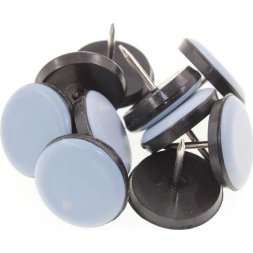 50PCS Nail On Furniture Pads,Furniture Sliders Hardwood Floor Protectors for Chair/Table/Dresser/Cabinet/Sofa/Couch Leg Glides