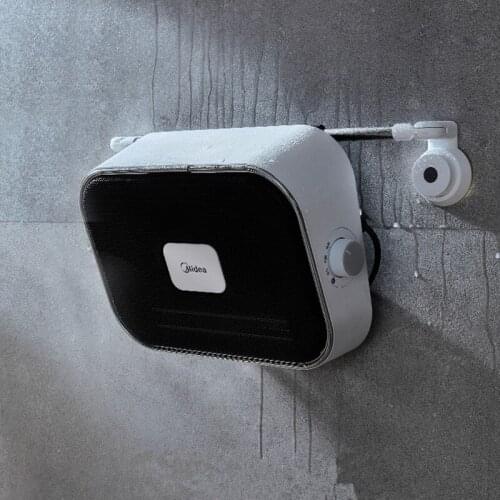 New 2000W Midea Heater Bathroom Heater Office Electric Heater Heater Household Heater Heating Air Conditioning Thermostat