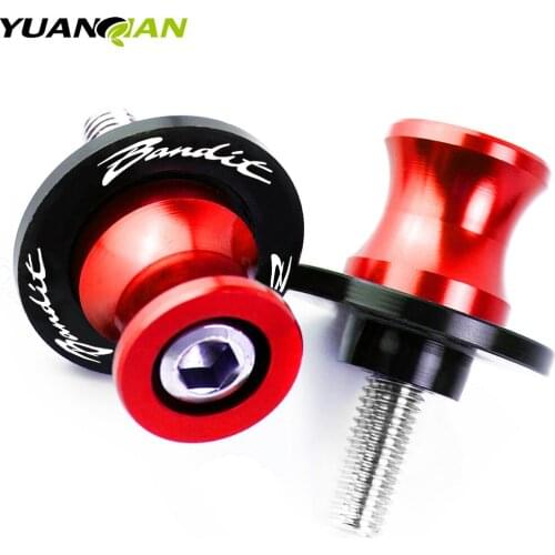 CNC Motorcycle Frame Stands 8MM Screws sliders Swingarm Spools Slider for SUZUKI BANDIT GSF 1250S 1250 1200 250 400 650 GSX650F