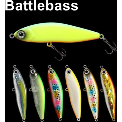 BATTLEBASS Sinking pencil lure stickbaits Fishing baits 14g Ima Honey Trap Pencil Sinking fishing 2021 Artificial Hard Bait