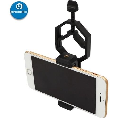 Microscope Mobile Video Camera Stand Video Holder for Microscope Maintenance Work Phone Photographed Bracket Video Record Stand