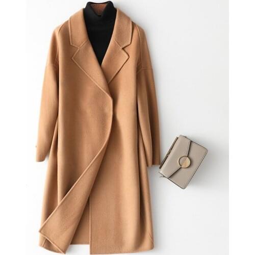 Xiaoxiangfengmaode Coat Wool Overcoat Womens New Foreign Style in 2021