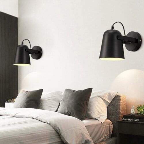 Modern nordice mirror light bedroom light corridor wall lamp dining room bedside wall lamp