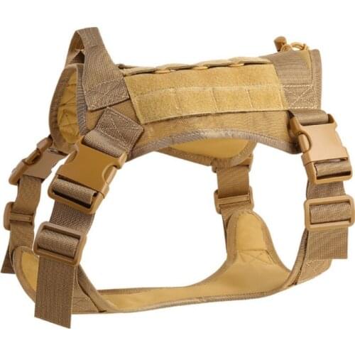 Outdoor Waterproof Adjustable Dog Vest Harness Camouflage Seat Belt Medium And Large Dog Training Harness Dog Harness